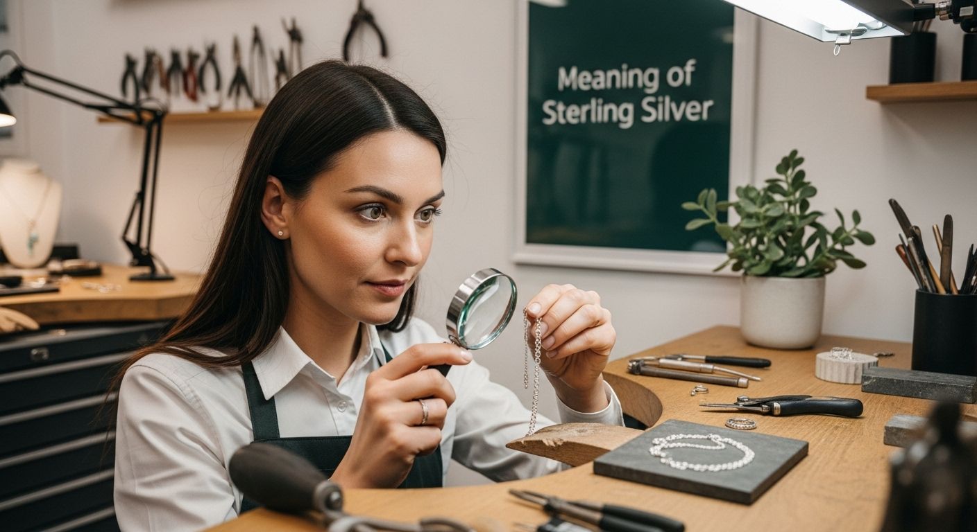 sterling silver meaning jewelry