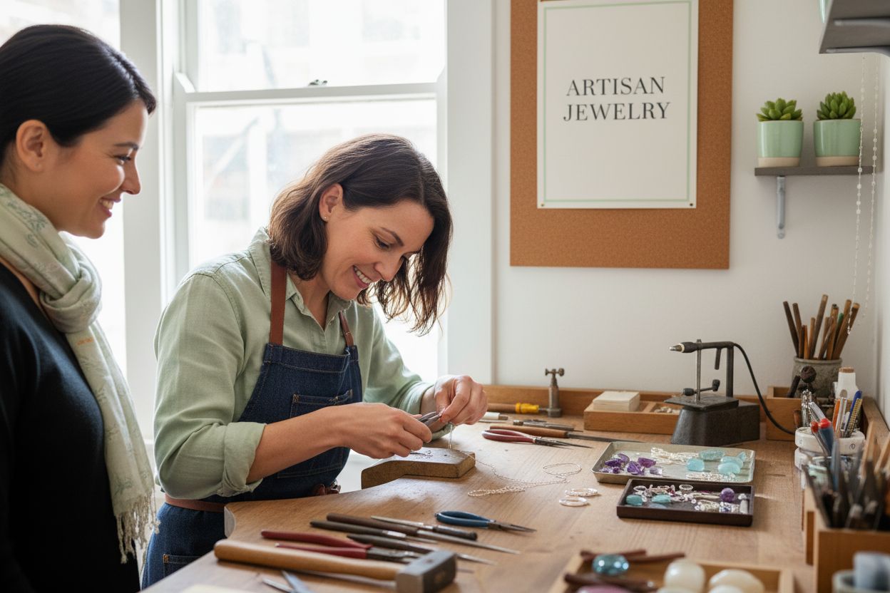 artisan jewelry making