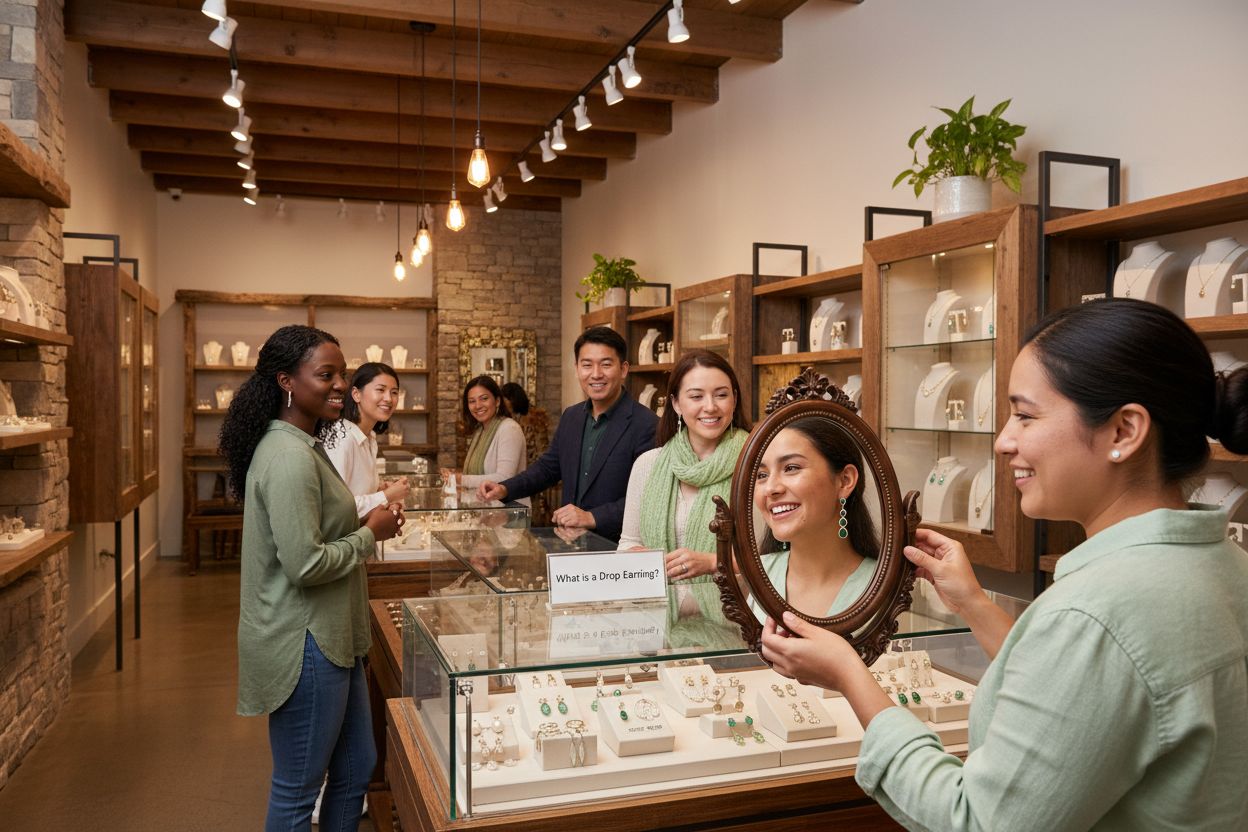 drop earrings boutique