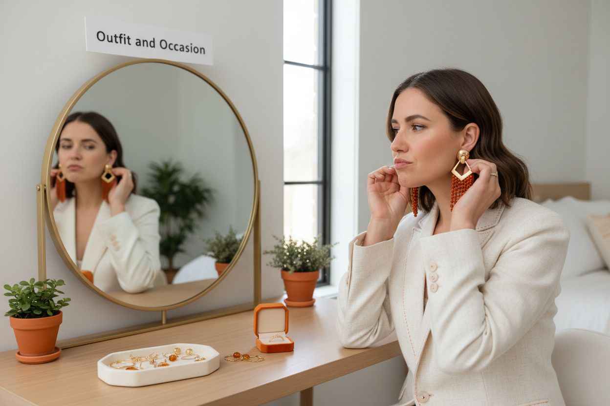 wear statement earrings guide