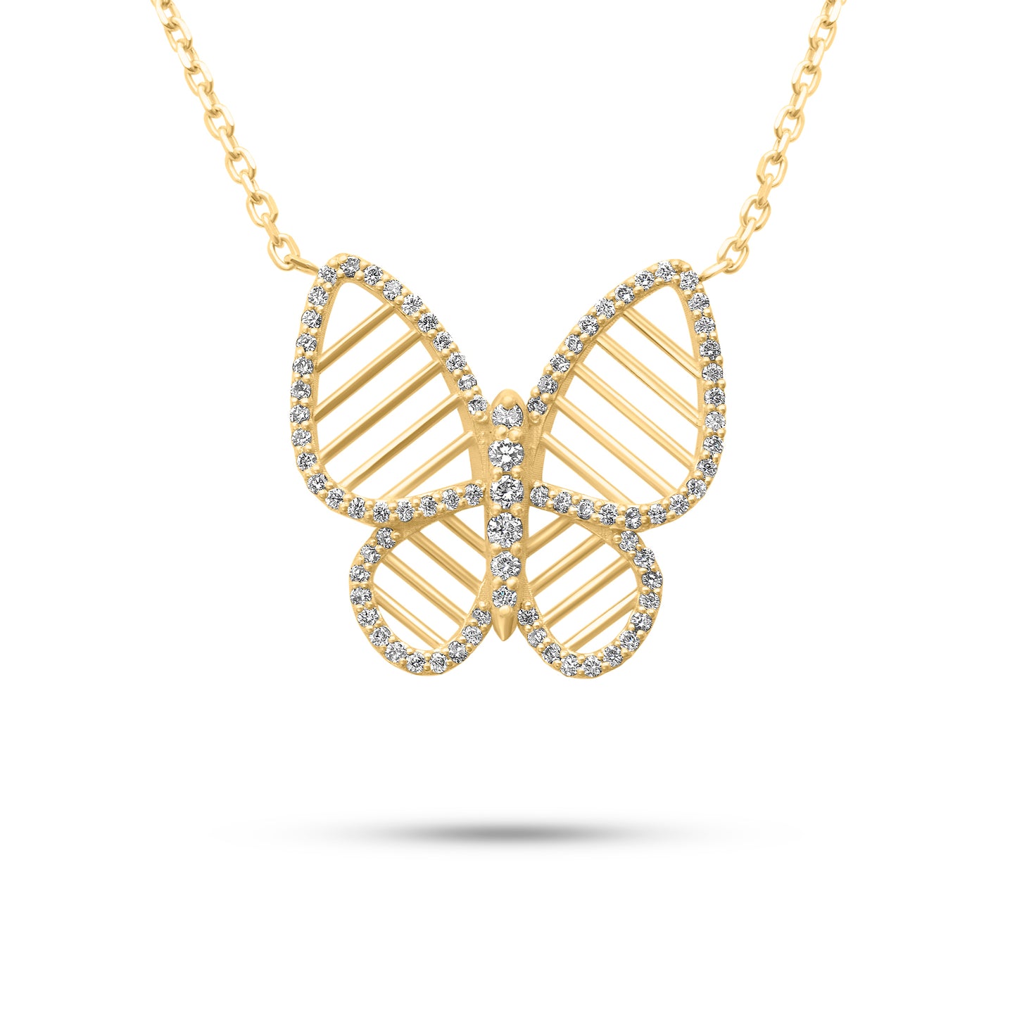 Diamond Butterfly necklace