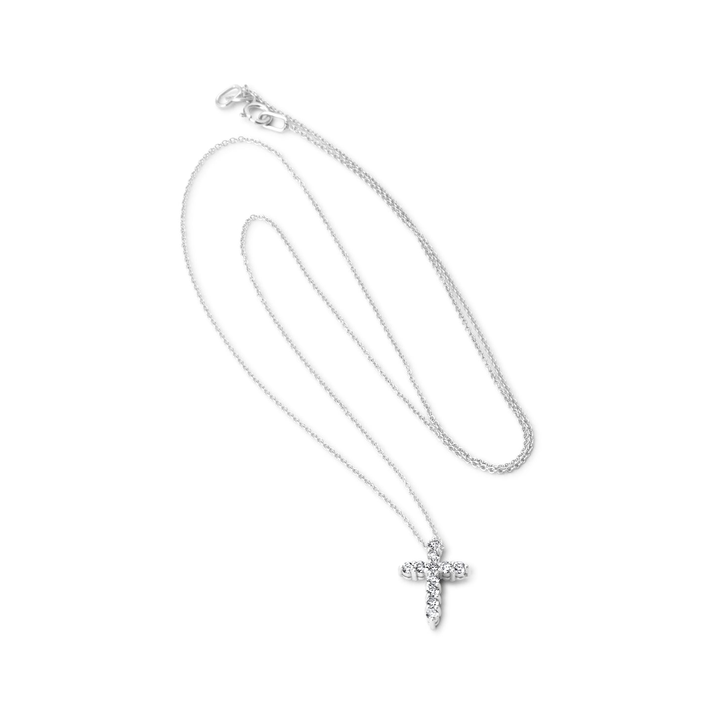 Diamond-Cross-Necklace