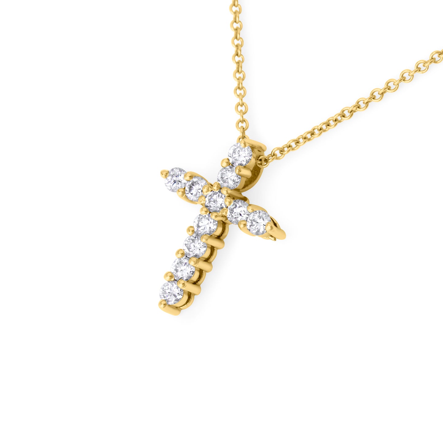 Diamond-Cross-Necklace