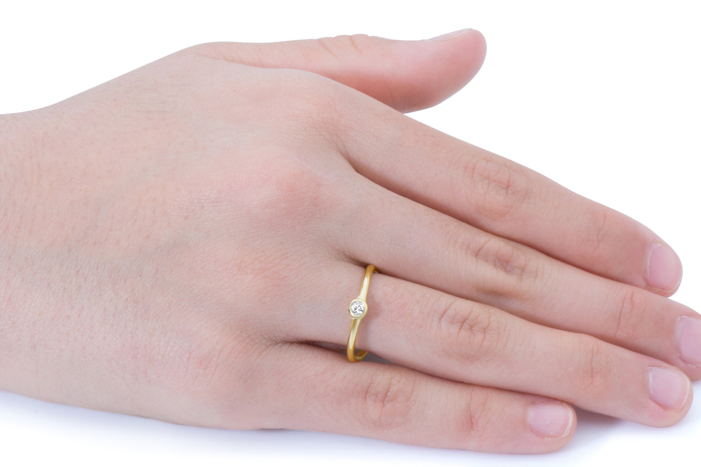 Diamond Wave Ring