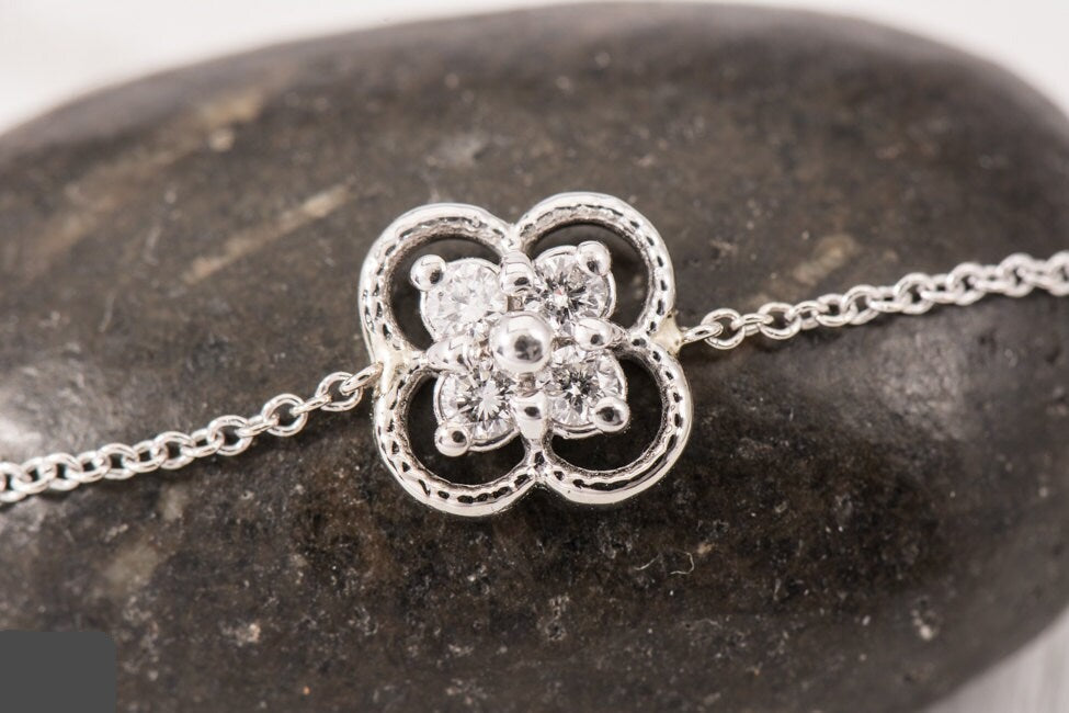 Four Leaf Clover Bracelet