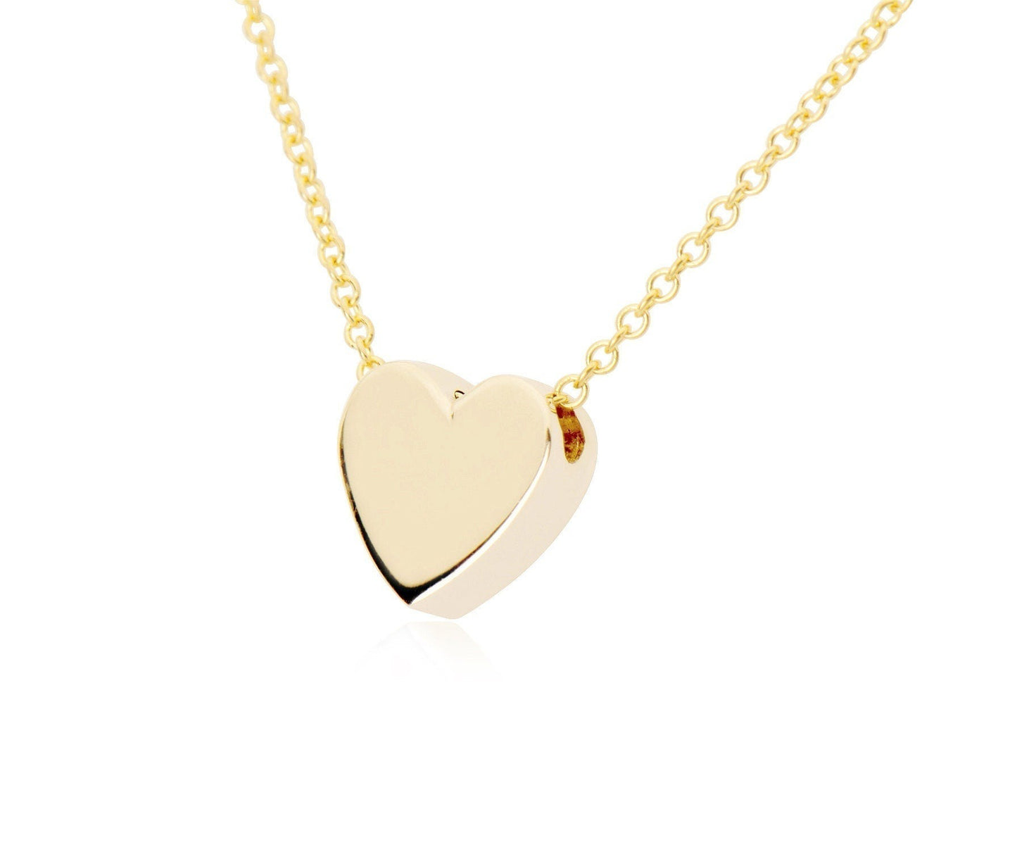 Floating Heart Necklace