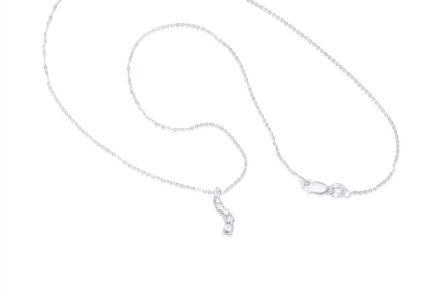 journey diamond necklace
