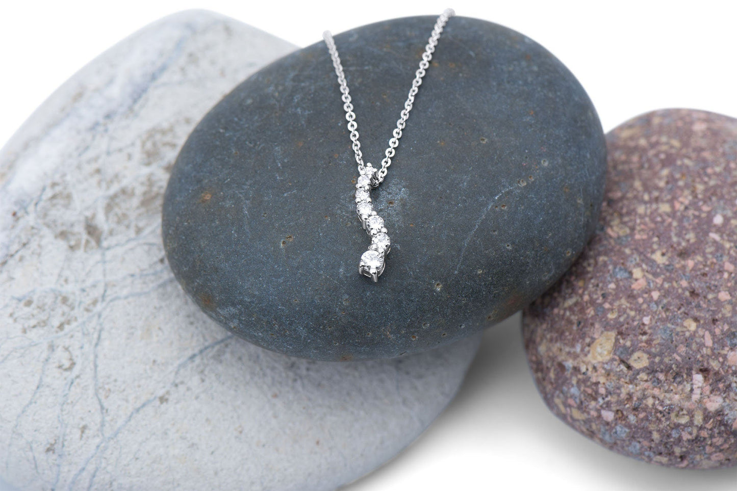journey diamond necklace