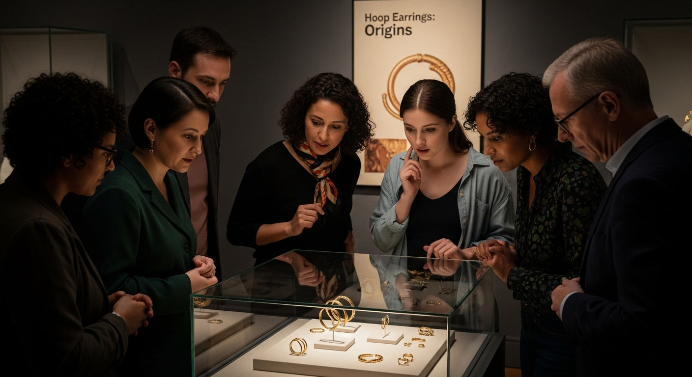 origin of hoop earrings