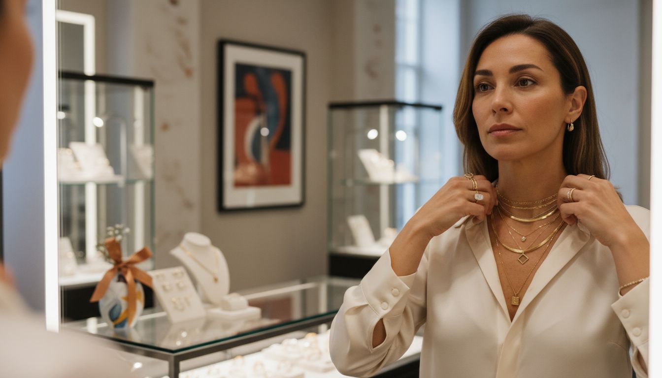 professional jewelry layering