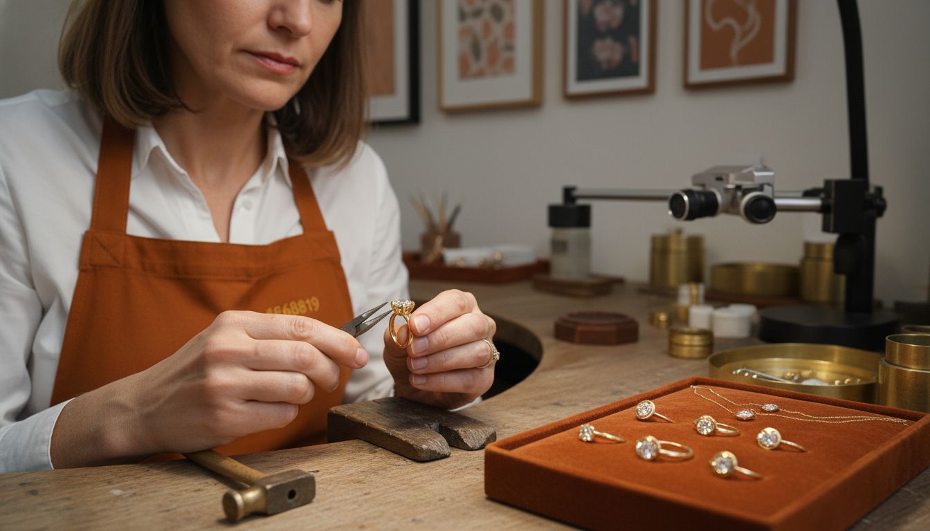 bezel setting jewelry