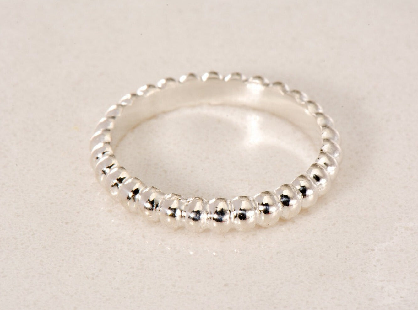 Dainty Bead Stacking Band